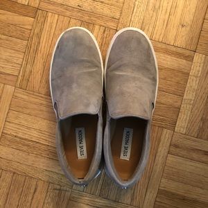 Steve Madden GILLS grey suede size 8